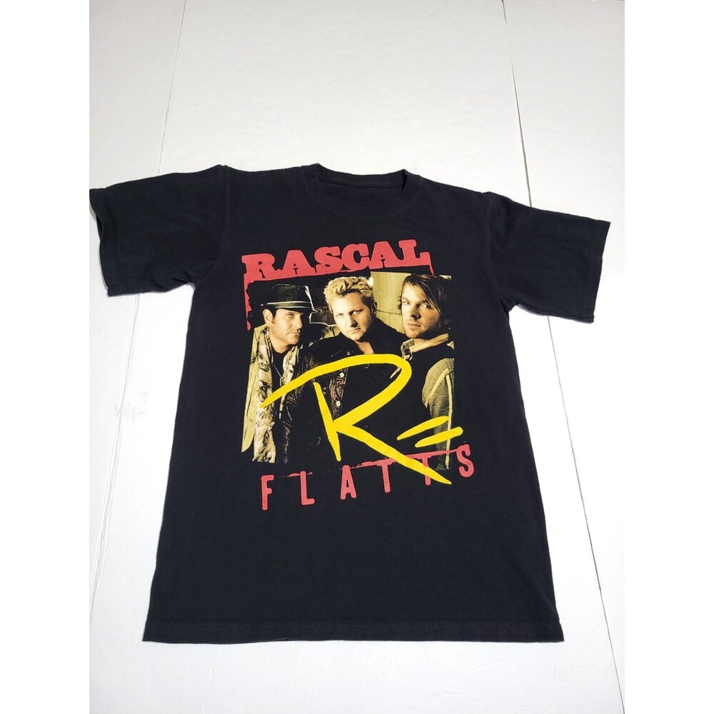 (#16) Rascal Flatts Shirt Adult Small Black Changed Tour 2012 Music Band Tee